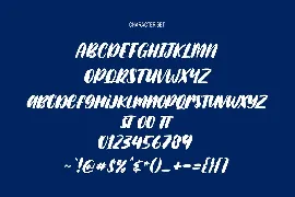 Lillstripe Slant Handwritten Display Font