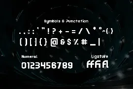 Acetone - Futuristic Font