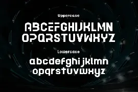 Acetone - Futuristic Font