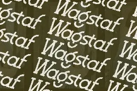 Wagstaf Display Typeface Font