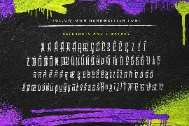 Hollowtown â€“ Handwritten Graffiti font