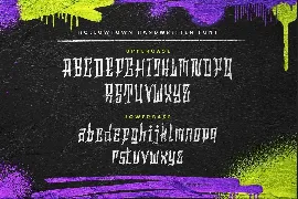 Hollowtown â€“ Handwritten Graffiti font