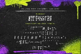 Hollowtown â€“ Handwritten Graffiti font