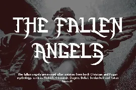 NightAngel - Blackletter Display Font