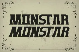 Monstar Classy Display Font