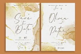 Diffidently - Beauty Calligraphy Font