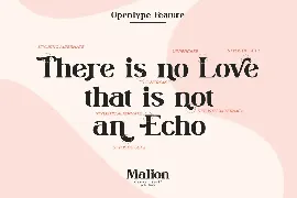 Malion - Modern Serif Font