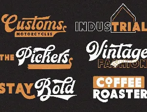 Local Goods - Vintage Font