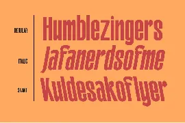 Galfego Condensed Sans Serif font