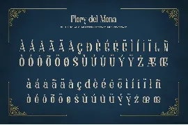 Flory del Mona font