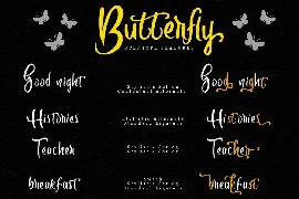 Butterfly Modern Script font