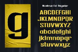 Nextrue font