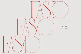 Fasio font