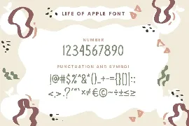 Life of Apples â€“ Comic Handwritting Font