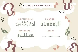 Life of Apples â€“ Comic Handwritting Font