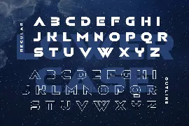 Aerospace - Modern Sci-fi Font