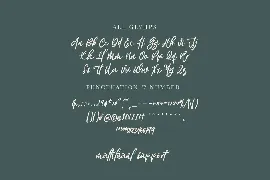 Franschia Belanie - A Script Font