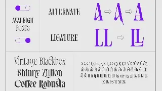 Avaleigh font