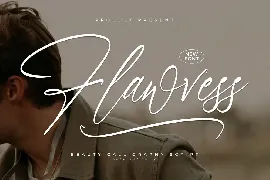 Flawvess Calligraphy Script Font