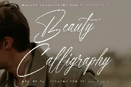 Flawvess Calligraphy Script Font