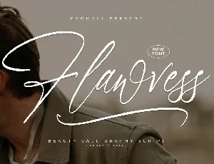 Flawvess Calligraphy Script Font