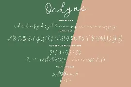 Ondyne Stylish Wedding Font