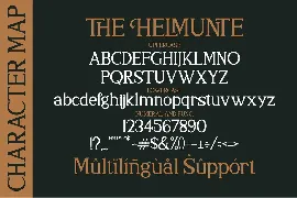 The Helmunte Serif Font