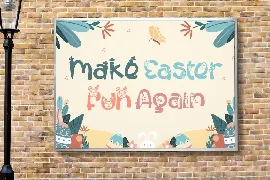 Pastel Palooza - Quirky Easter Display Font