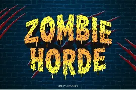 Zombik Typeface font