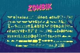 Zombik Typeface font