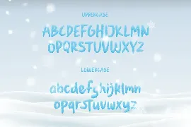 Fronzy - Winter Rough Typeface font