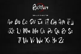 Rockfury font