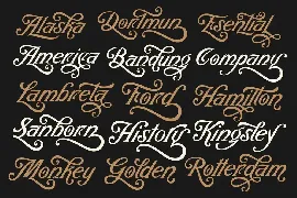 Bandoeng - Vintage Font