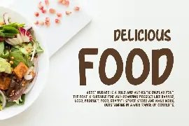 Greet Burger - Food Font