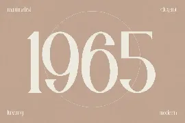 Yesterday Stylish Serif Font