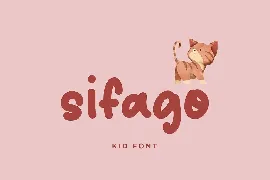 Sifago Kids Display Font