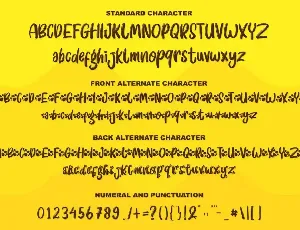 Choco Splash font