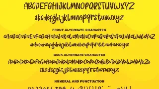 Choco Splash font