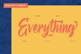 Deanthies | Handwritten Script Font