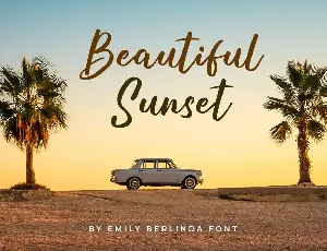 Emily Berlinda - Script Font