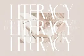 Literacy Display Serif Font