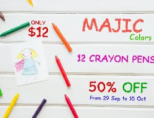 Crayon Letters Font