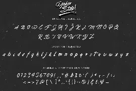 Djoker State font