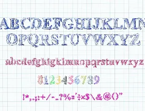 Heavy Sketch Font