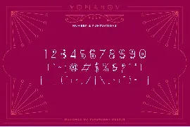 Vomamov font