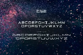 Space Odyssey - Modern Sans font