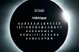 Space Odyssey - Modern Sans font