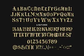 Haunted Gallery font