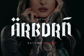 Zaracides - Blackletter DR font