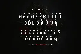 Zaracides - Blackletter DR font